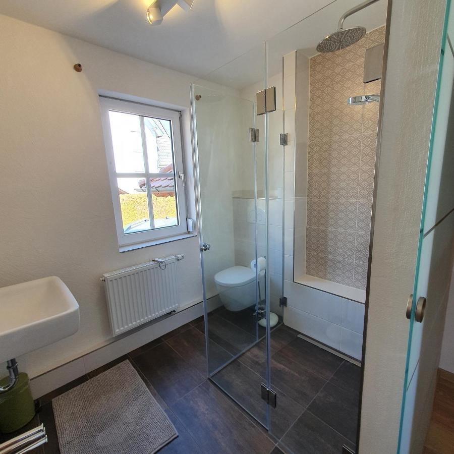 Alte Backstube - Ferienwohnung Huettenstube Und Ferienzimmer Auszeit Erkenbrechtsweiler Екстериор снимка